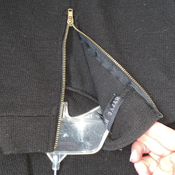 Black turtleneck sweater dress - Picture 6 of 7